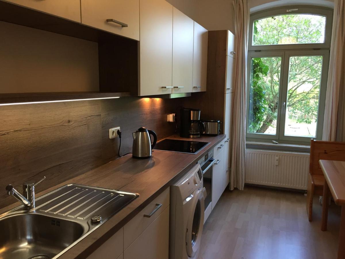 Ferienwohnung Huttenstrasse Halle Halle  Dış mekan fotoğraf
